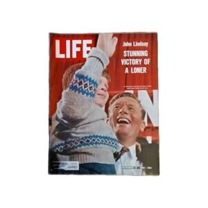 November 12, 1965 - Life Magazine - John Lindsay Victory New York's Next Mayor